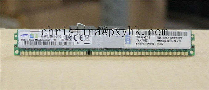 Barre 16GB HS22 HS22V HS23 HX5 de mémoire d'IBM 46W0718 46W0716 47J0237