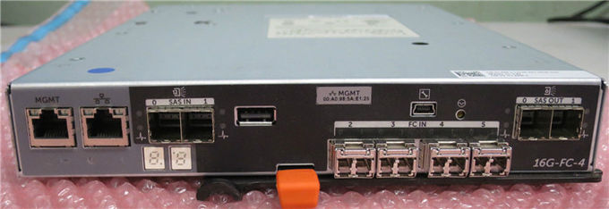 Le contrôleur de serveur de W45ck, Dell pillent le port 16gb/S Fc de quadruple de Powervault Md3860f de contrôleur