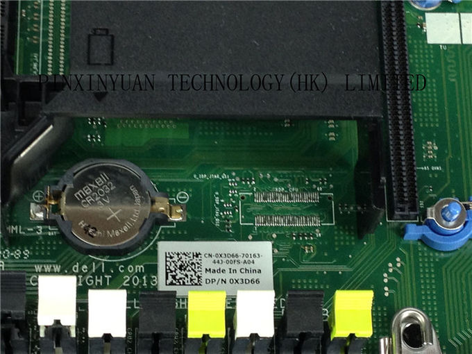 Double approvisionnement de système de la carte mère R720 24 DIMMs LGA2011 de prise de X3D66 Dell PowerEdge
