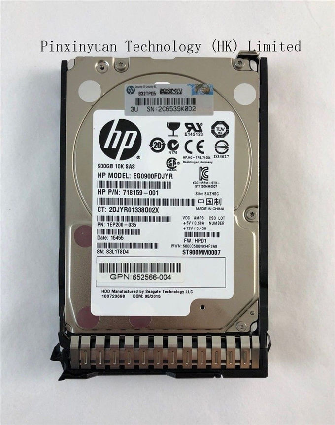 HPE 652589-B21 900GB 10K 6G SAS 2,5" SC OTO-RHINO 653971-001 de SFF HDD AVEC TRAY/CADDY