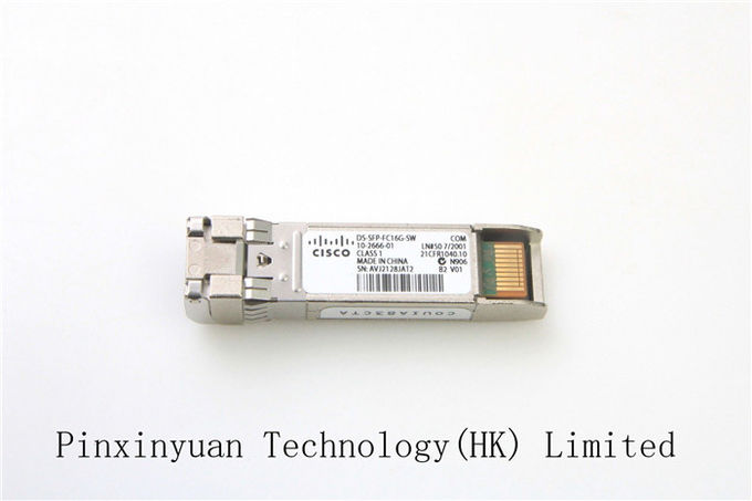 Émetteur-récepteur 10-2666-01 CISCO véritable du degré de sécurité SFP+ de la Manche de fibre de DS-SFP-FC16G-SW 16GB