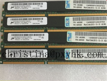 Chine Barre de mémoire de serveur de repérage de CCE d'IBM 46C0582 43X5320 8GB 4Rx8 PC3L-8500R fournisseur