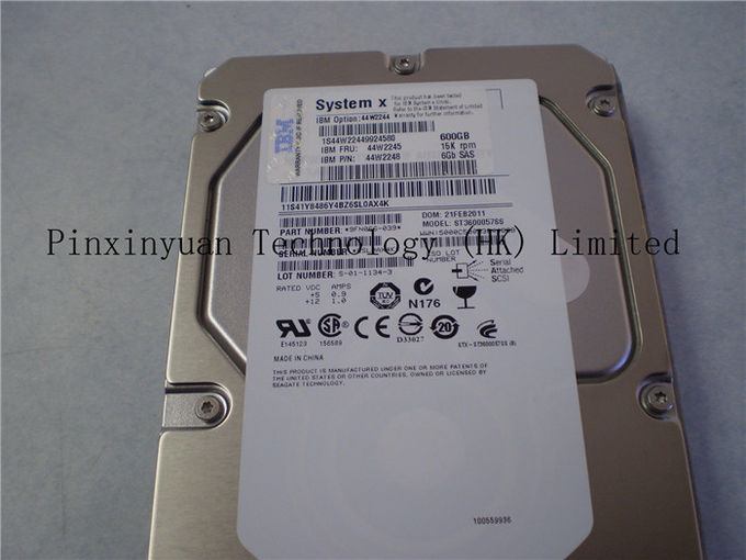 IBM 44W2244 44W2245 44W2248 600GB 15K 3,5" unité de disque dur CHAUDE de l'ÉCHANGE HDD de SAS 6GB/S LFF