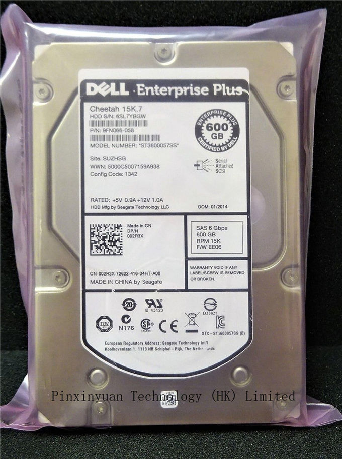 ENTREPRISE de 02R3X DELL PLUS le SIMPLE LECTEUR de 600GB 15K SAS 3,5 6Gb/s HDD COMPELLENT