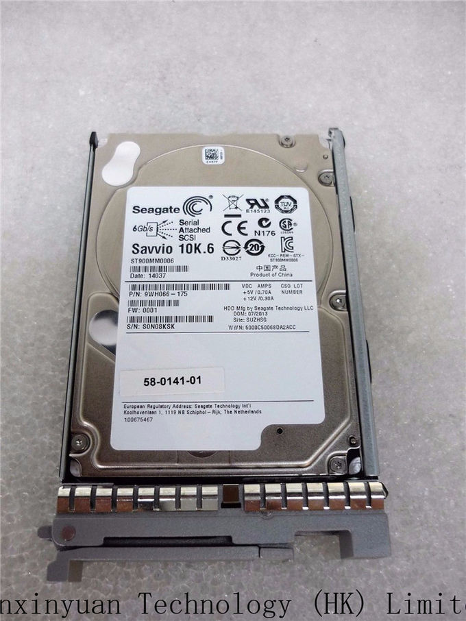 Unité de disque dur 9WH066-175 58-0141-01 Cisco UCS-HDD900GI2F106 900GB 6Gb de SAS 10K T/MN SFF
