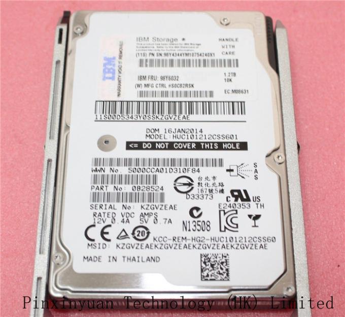 IBM 98Y6032 1.2TB 10k 2,5" unité de disque dur w/Tray 98Y4344 HUC101212CSS601 00Y2432* 00Y2507 de serveur