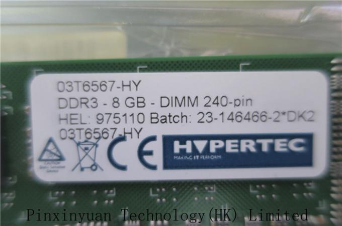 Non-CCE non amortie 03T6567-H du Ram DIMM 240-Pin 1600MHz PC3-12800 de serveur de Hypertec Ddr3